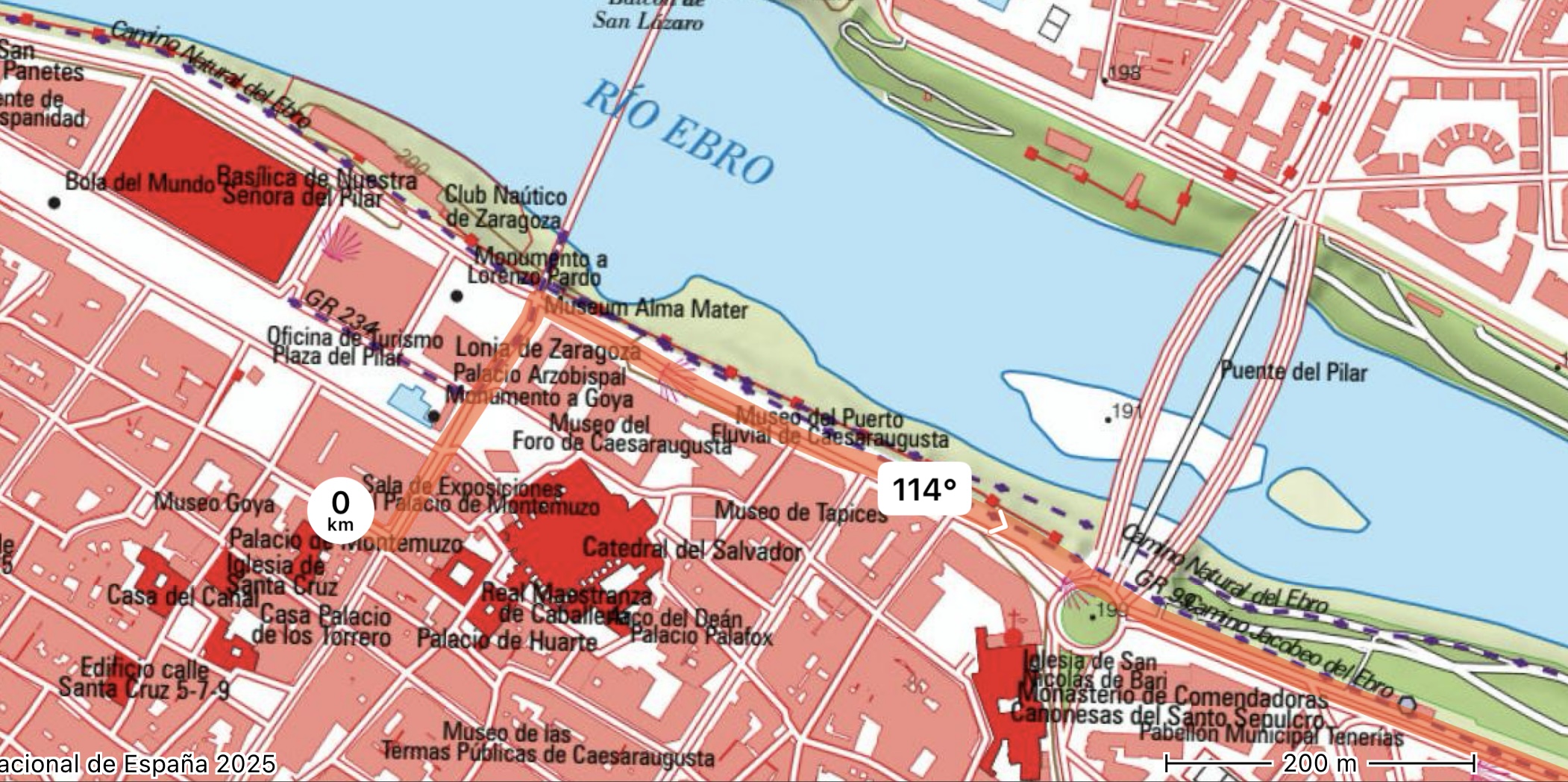 Falua del Ebro en Zaragoza